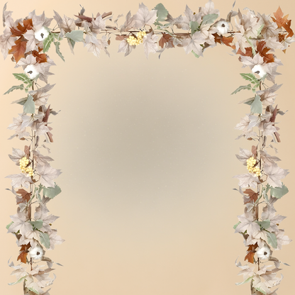 Girlanden Deko Künstliche Ahornblätter Wohnraumgestaltung