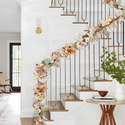 Girlanden Deko Künstliche Ahornblätter Wohnraumgestaltung