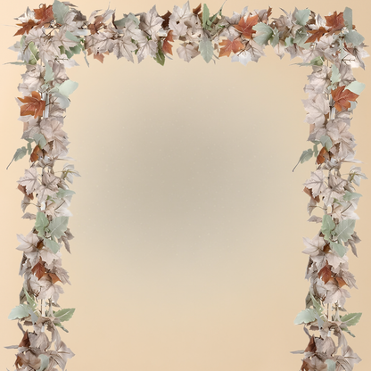 Girlanden Deko Künstliche Ahornblätter Wohnraumgestaltung