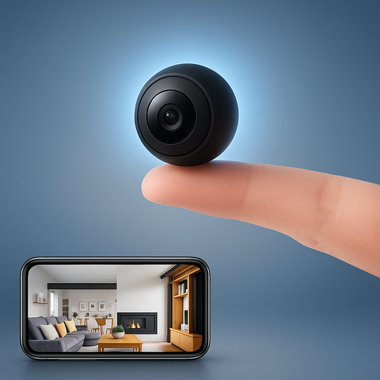 WLAN Kamera Überwachung kompakte Nachtsicht Mini Innen Außen