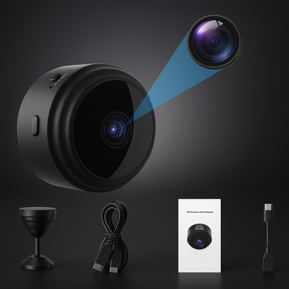 WLAN Kamera Überwachung kompakte Nachtsicht Mini Innen Außen