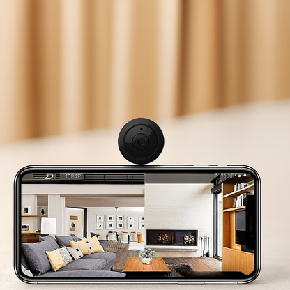 WLAN Mini Überwachungskamera Indoor Kompakt Nachtsicht Bewegung