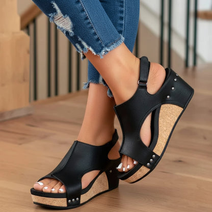 Womens Sandals Orthopedic Wedge Heel Summer