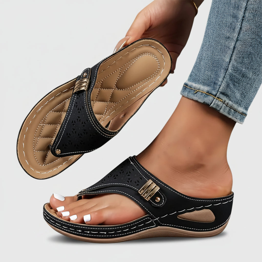 Sandali Donna Chiusura Strappo Suola Comfort Moda Estate