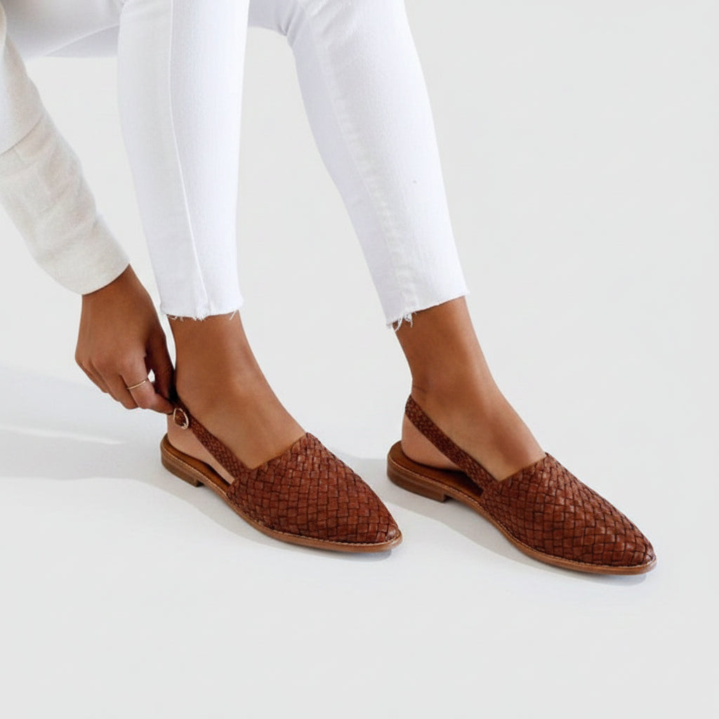 Sandali Donna Intrecciati Suola Comfort Moda Estate Casual