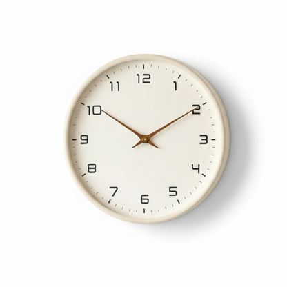 Scandinavian Simplicity Wooden Wall Clock