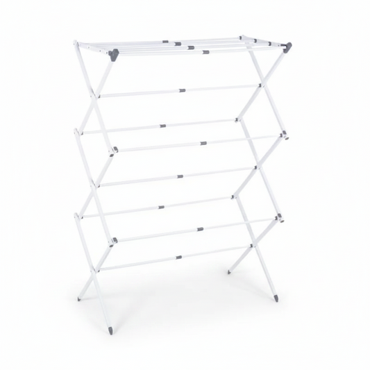 Clothes Drying Rack Foldable Indoor Clothes Dryer Metal Space-Saving