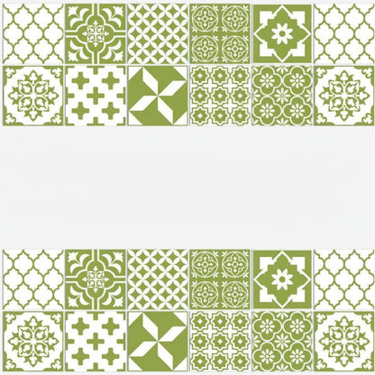 Wandaufkleber Fliesen Mandala Vinyl Deko Set selbstklebend4