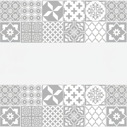 Wandaufkleber Fliesen Mandala Vinyl Deko Set selbstklebend6