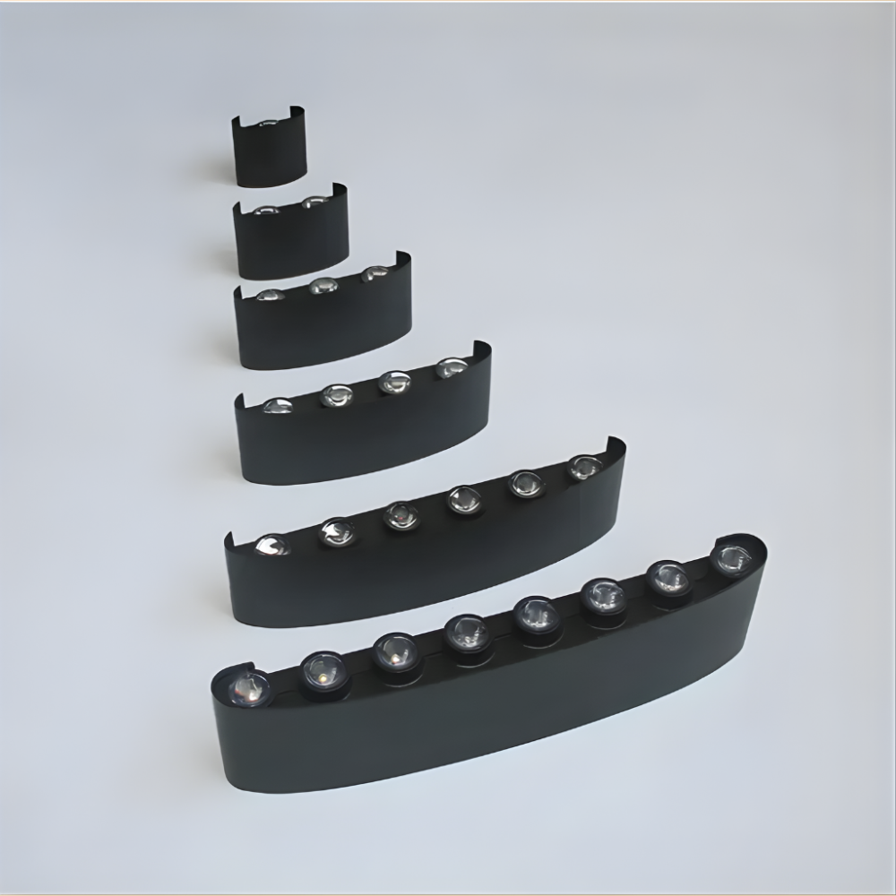 Wandleuchte Innen Außen Wetterfest Modern Minimalistisch LED