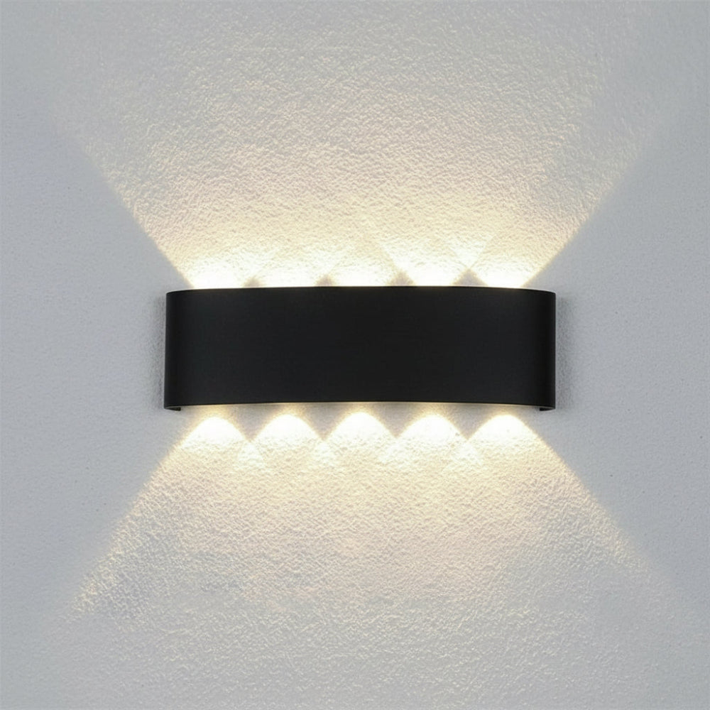 Wandleuchte Innen Außen Wetterfest Modern Minimalistisch LED 12