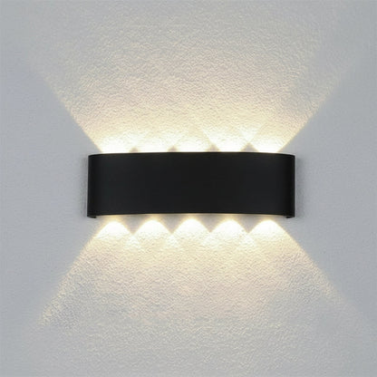 Wandleuchte Innen Außen Wetterfest Modern Minimalistisch LED 12