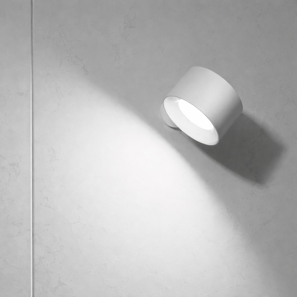 Applique murale sans fil LED lampe murale batterie pivotante dimmable