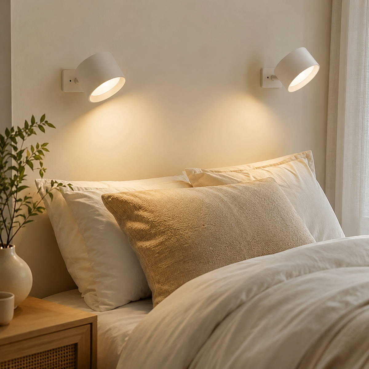 Wandleuchte Mit Einstellbarer Helligkeit Kabellos Wohnung