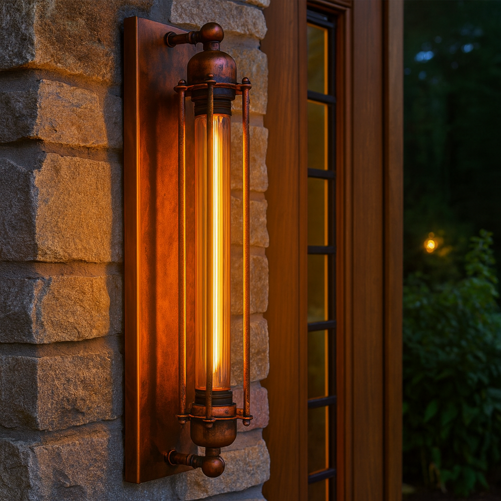 Wandleuchte Vintage Metall Industrial Retro Beleuchtung