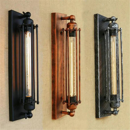 Wandleuchte Vintage Metall Industrial Retro Beleuchtung6