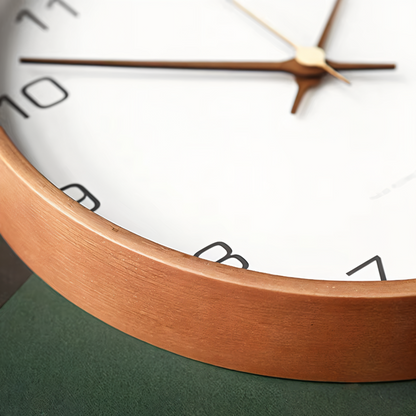 Wanduhr Lautlos Rund Quarzuhr Wohnzimmer Büro