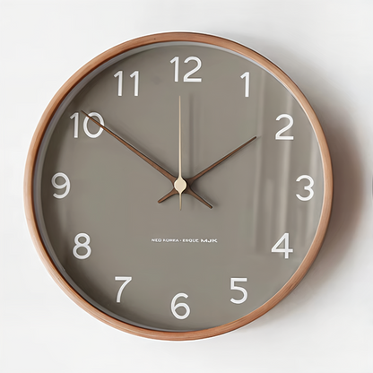 Wanduhr Lautlos Rund Quarzuhr Wohnzimmer Büro