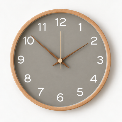 Wanduhr Mit Großem Ziffernblatt Klaren Ziffern