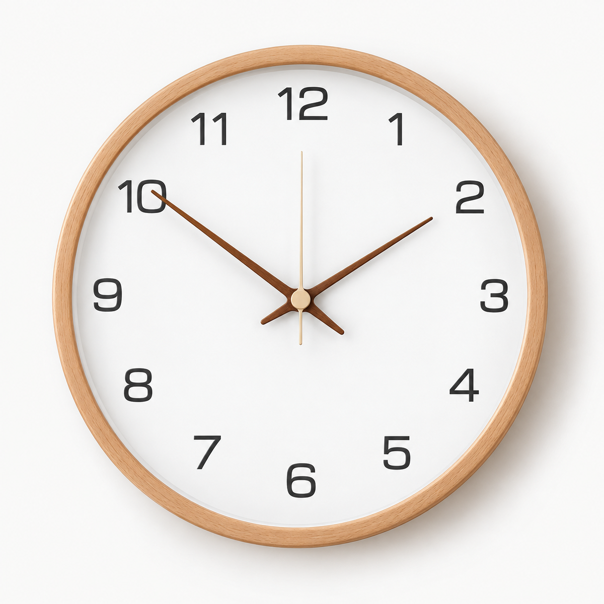 Wanduhr Mit Großem Ziffernblatt Klaren Ziffern