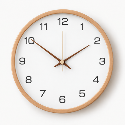 Wanduhr Mit Großem Ziffernblatt Klaren Ziffern