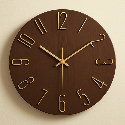 Wanduhr Modern Kunststoff Minimalistisches Design