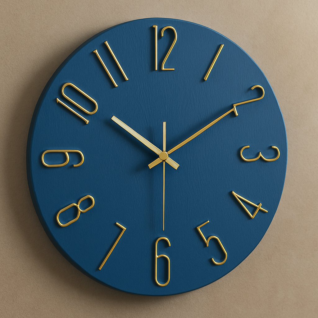 Wanduhr Modern Kunststoff Minimalistisches Design