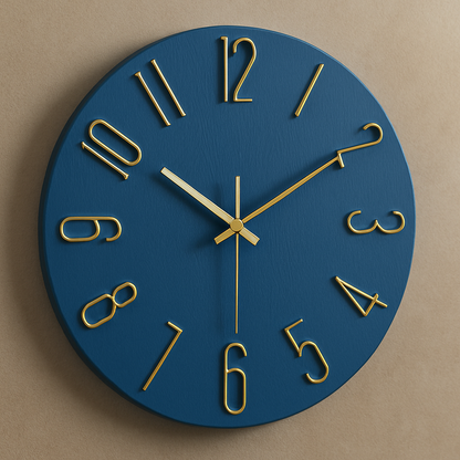 Wanduhr Modern Kunststoff Minimalistisches Design