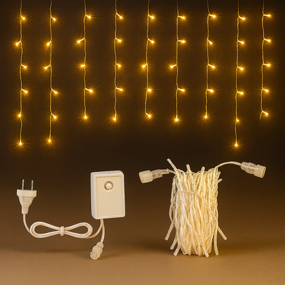 Lichtervorhang Indoor Outdoor LED Dekobeleuchtung Lichterkette