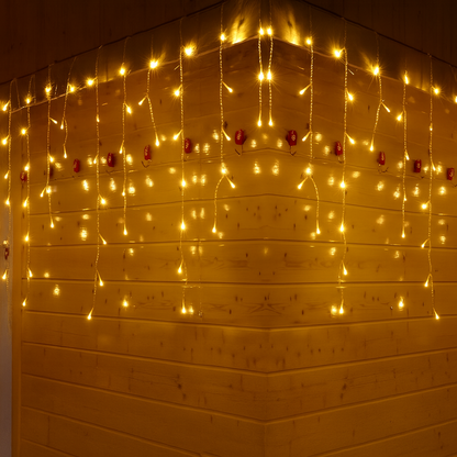 Lichtervorhang Indoor Outdoor LED Dekobeleuchtung Lichterkette