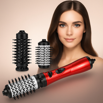 Warmluftbürste Rotierend Keramik Haartrockner