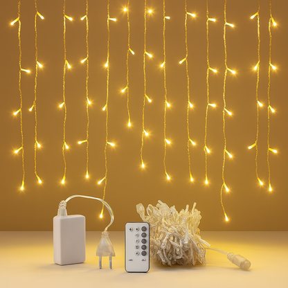 Lichtervorhang Indoor Outdoor LED Dekobeleuchtung Lichterkette