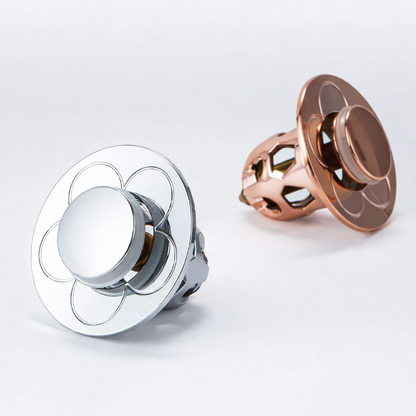 Bouchon de Lavabo Universel Acier Inoxydable Fermeture à Cliquet