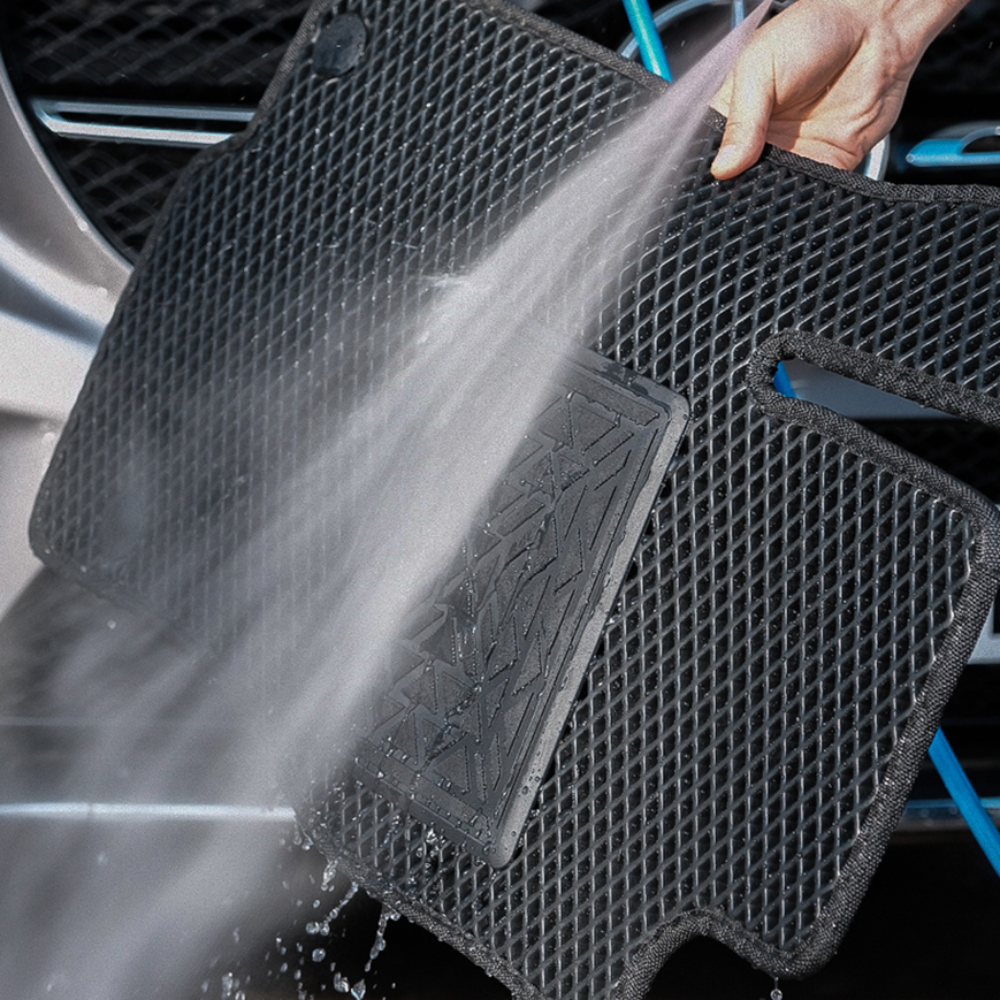 Wasserdichte Gummi Auto Fußmatten Rutschfest Leicht Pflegeleicht