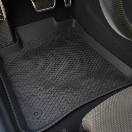 Wasserdichte Gummi Auto Fußmatten Rutschfest Leicht Pflegeleicht