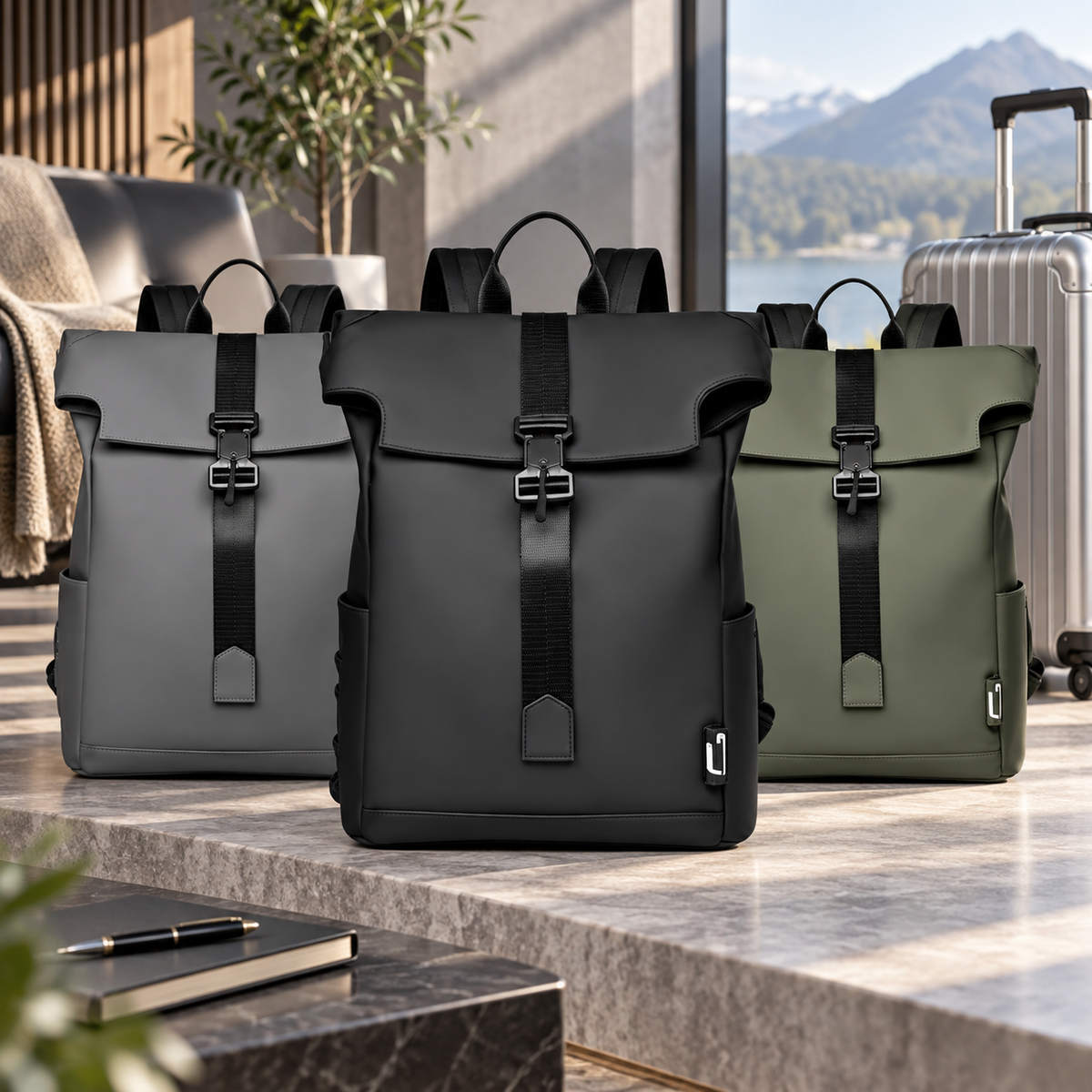 Wasserdichter Rucksack Für Reisen Leichter Rucksack Für Pendler