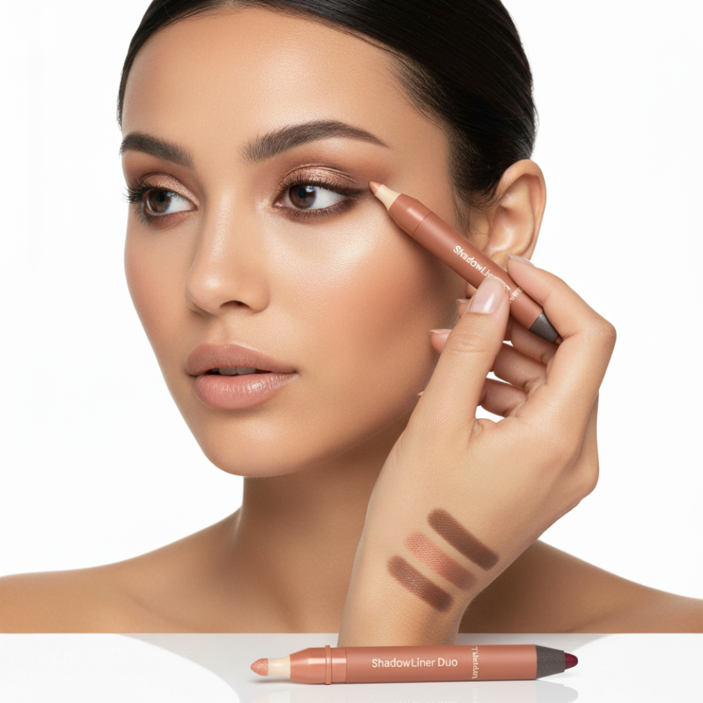 Wasserfester Lidschatten und Eyeliner Stift Langhaftend Einfach Aufzutragen