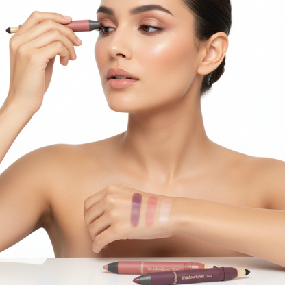 Wasserfester Lidschatten und Eyeliner Stift Langhaftend Einfach Aufzutragen