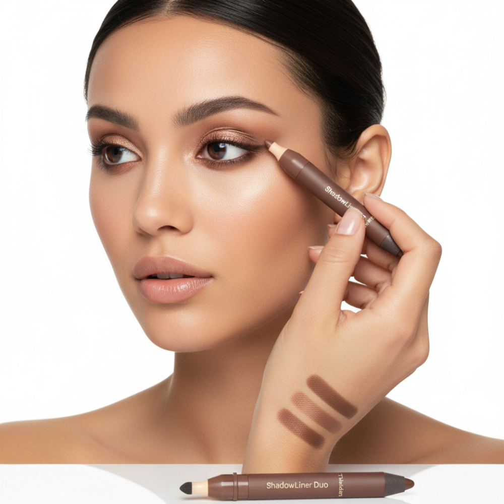 Wasserfester Lidschatten und Eyeliner Stift Langhaftend Einfach Aufzutragen