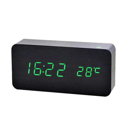Digital LED Alarm Clock Temperature Alarm Function