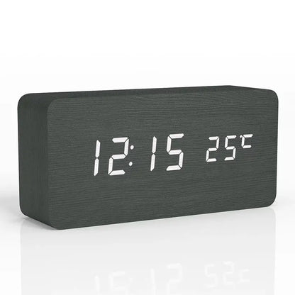 Digital LED Alarm Clock Temperature Alarm Function