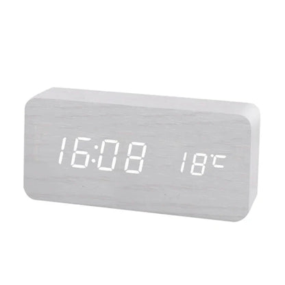 Digital LED Alarm Clock Temperature Alarm Function