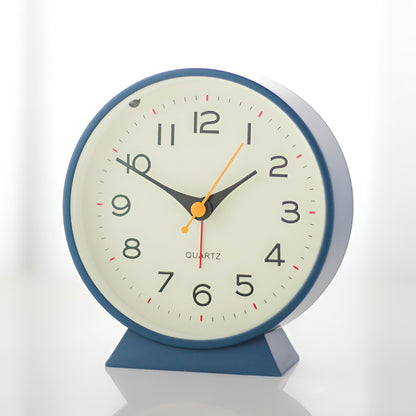 Wecker Tischuhr Retro Analog Leise Nachtlicht