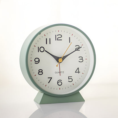Wecker Tischuhr Retro Analog Leise Nachtlicht