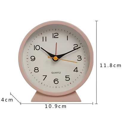Wecker Tischuhr Retro Analog Leise Nachtlicht