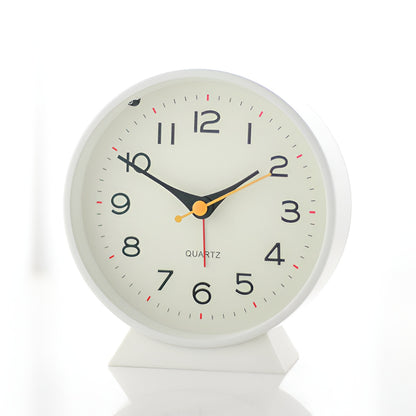 Wecker Tischuhr Retro Analog Leise Nachtlicht