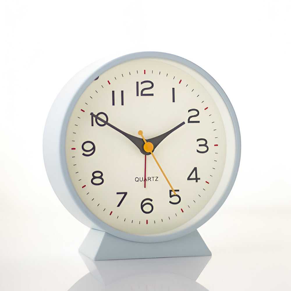 Wecker Tischuhr Retro Analog Leise Nachtlicht