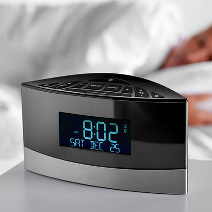 Wecker Weißes Rauschen Radio LED Display Schlaf Klangmaschine