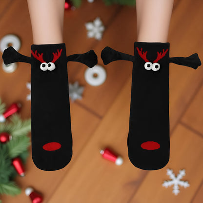 Weihnachten Socken Kuschelig Warm Lustiges Design Geschenkidee Paar
