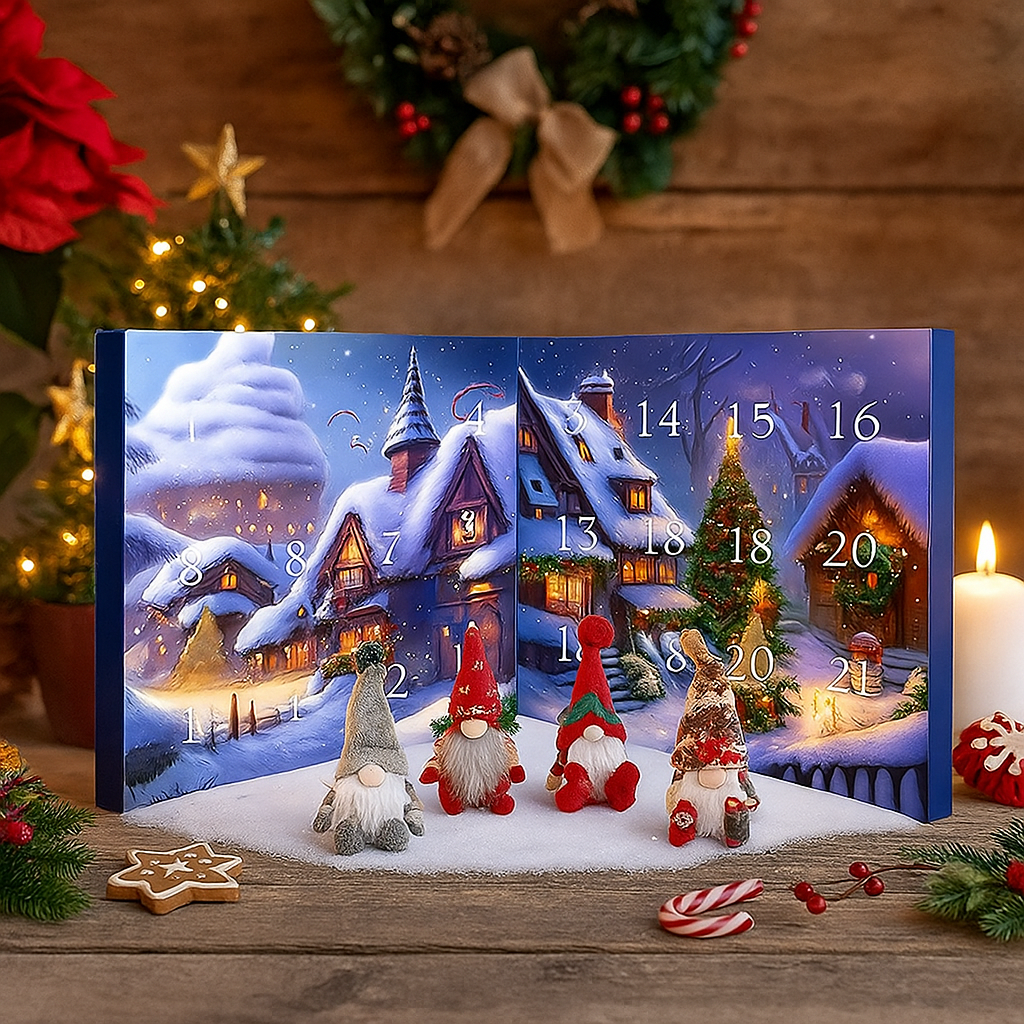 Weihnachten Adventskalender Kinder Elfen Überraschungsspielzeug Box